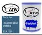 Preview: Porsche, Prussian Blue Metallic, 33X / S4: 500ml Lackdose, von ATW Autoteile West.